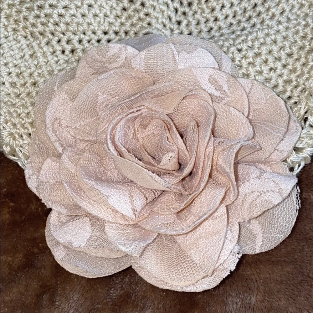Custom Crocheted floral toddler girl beanie